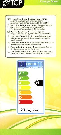 Energy efficiency label